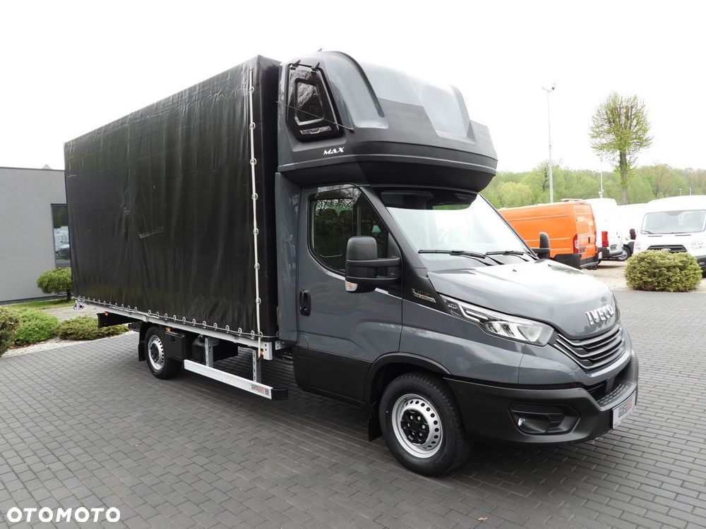 Iveco DAILY 35S18 PLANDEKA 10 PALET WEBASTO TEMPOMAT NAWIGACJA LEDY AUTOMAT HI-MATIC KLIMATYZACJA  180KM - 5