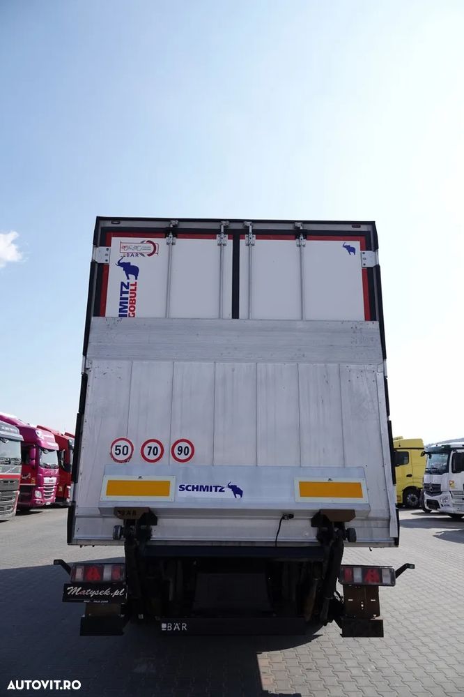 Schmitz Cargobull REMORCA FRIGORIFERĂ / CARIER SUPRA 1250 MT / BARĂ DE RIDICARE / SAF - 12