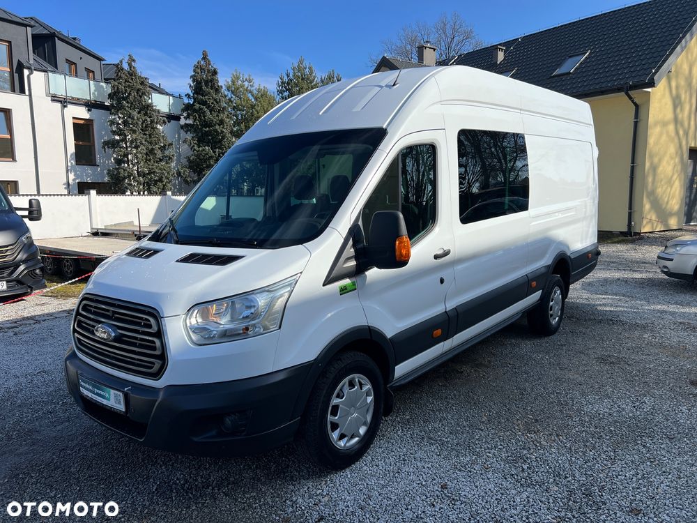 Ford Transit Furgon Brygadowy L4H3 Jumbo Salon Polska FV Vat 23% - 1