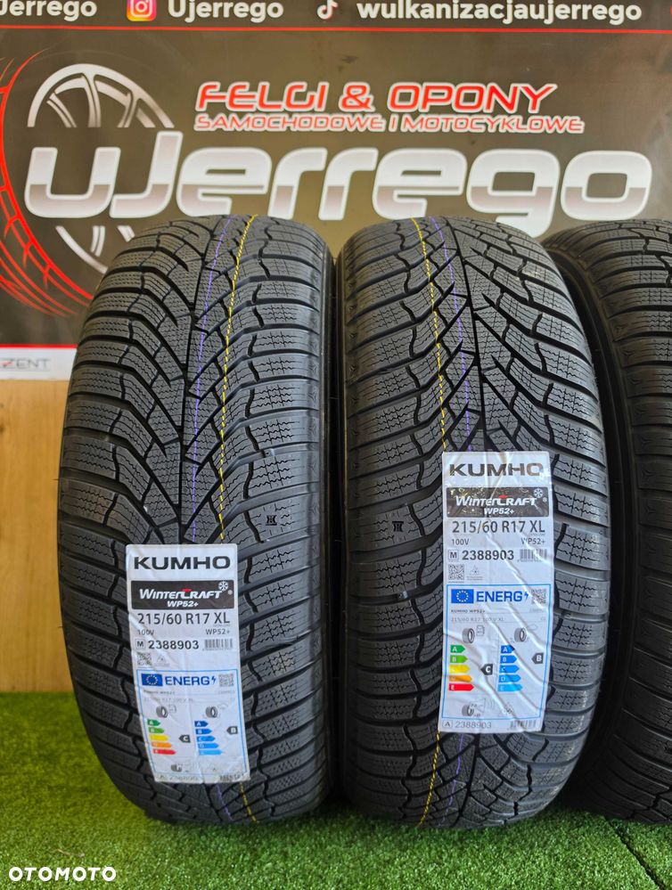 Koła zimowe TOYOTA PROACE VERSO 17x5x108 - Kumho WindCraft WP 52+ - 215/60/R17 +  TPMS - 4