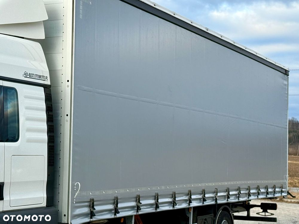 MAN TGL 12.250 / FIRANKA / 23 EUROPALETY / 390 TYŚ KM / SYPIALKA / ZSUWANY DACH / EURO 6 / 2020 ROK - 16