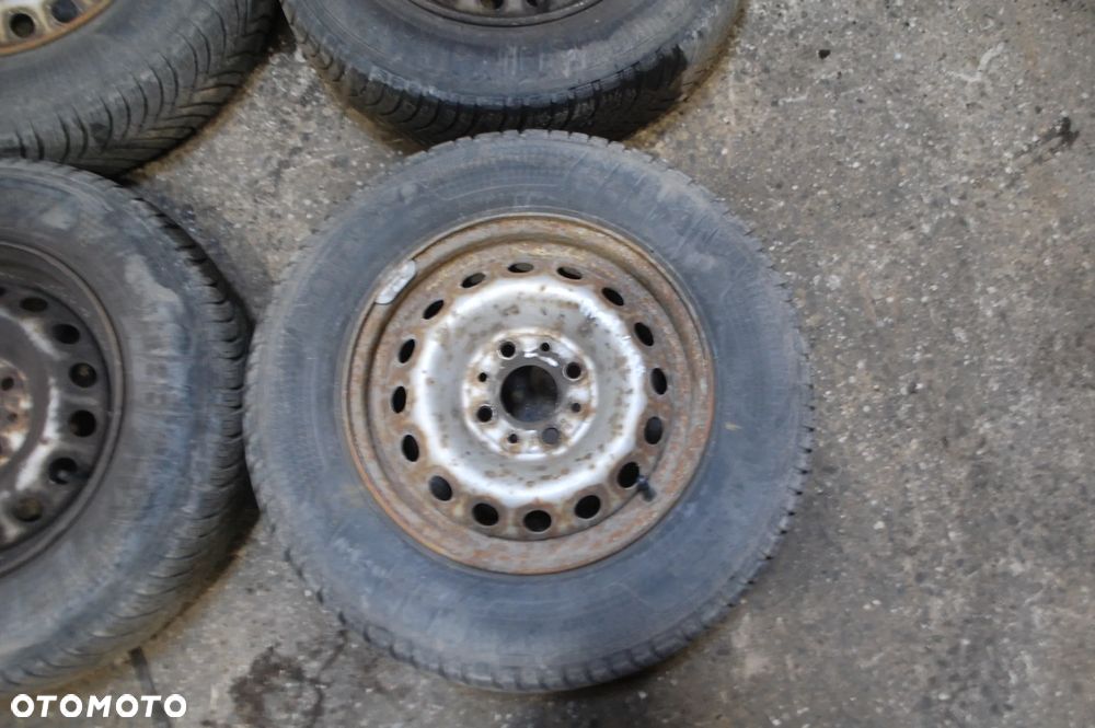 FELGI STALOWE + OPONY ZIMOWE 4X98 KLEBER 155/80R13 2022R. FIAT PANDA OPEL - 3