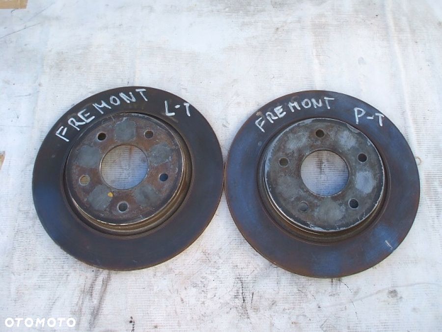 FIAT FREEMONT DOGE JOURNEY TARCZE TARCZA HAMULCOWA tył tylna 305mm 12mm - 2