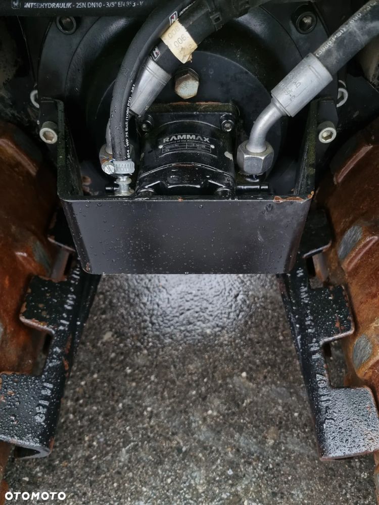 Ammann 1,6 tony Walec okołkowany Rammax 1585 sterowany z Pilot z Norwegii 890h 2016rok Silnik HATZ Zero luzów wycieków !! - 24