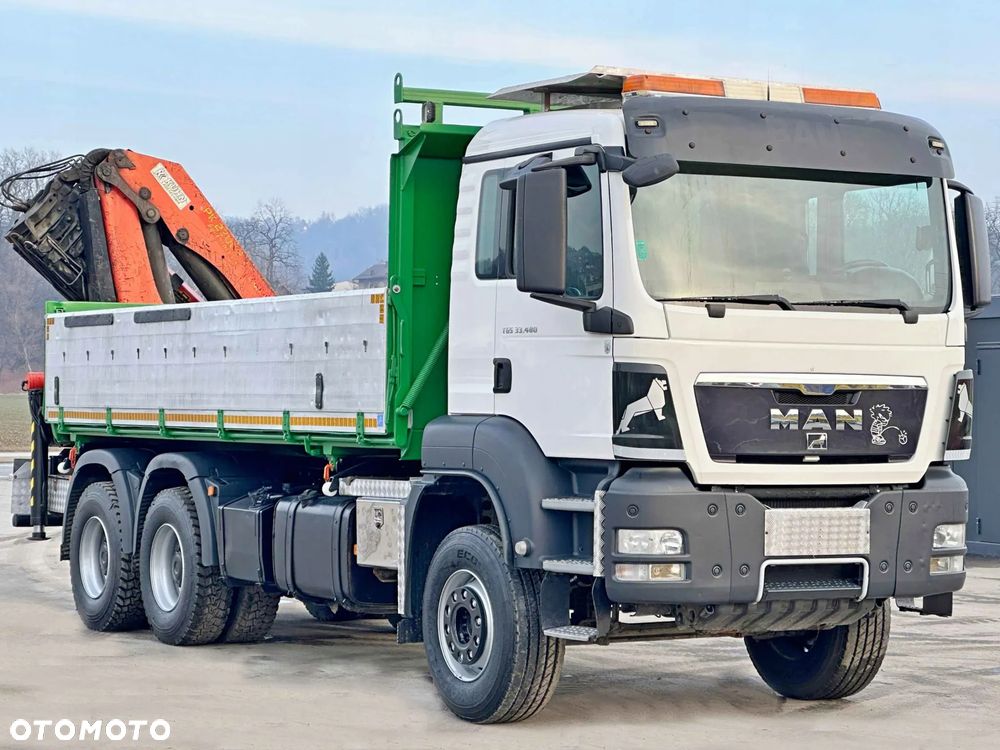 MAN TGS 33.480 * WYWROTKA 5,70 m * PK 23002 + PILOT * 6x4 - 3