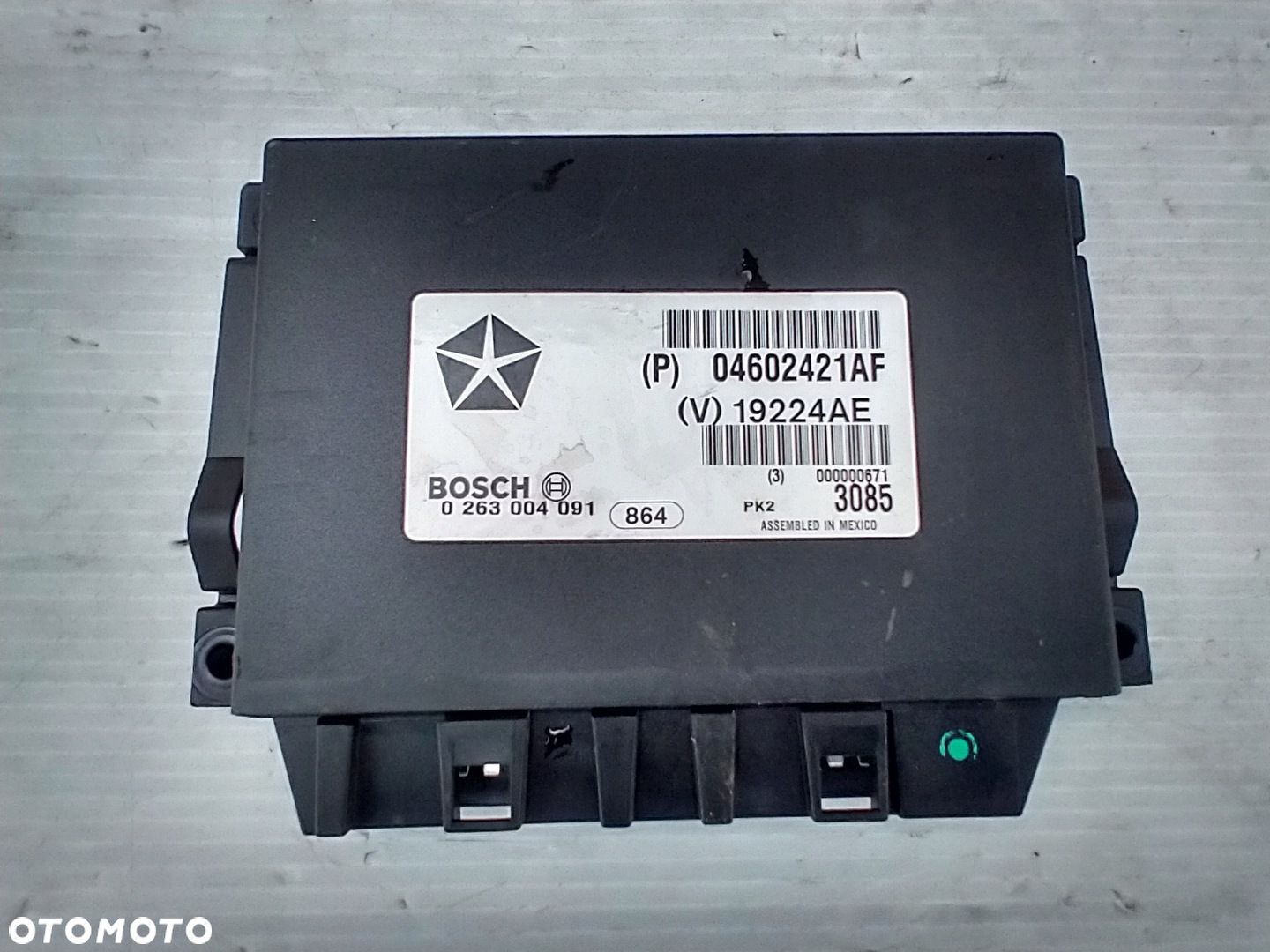 CHRYSLER 300C STEROWNIK MODUŁ PDC CZUJNIKÓW PARKOWANIA P04602421AF - 1