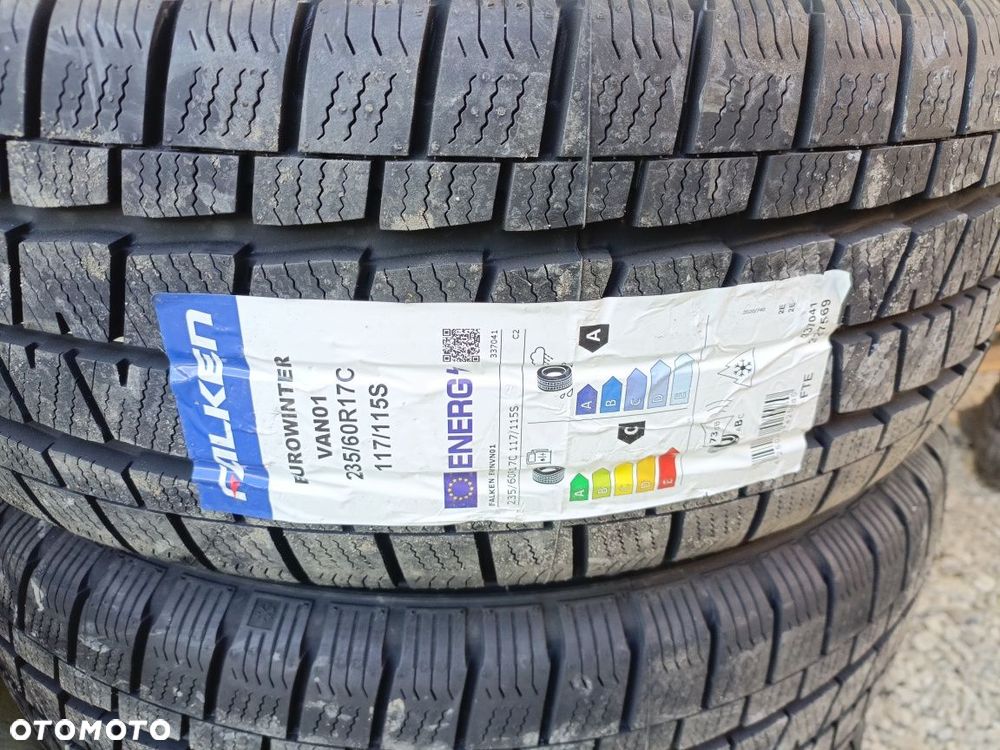 Nowe koła aluminiowe zimowe 235/60/17c Falken Mercedes sprinter 6x130 - 4