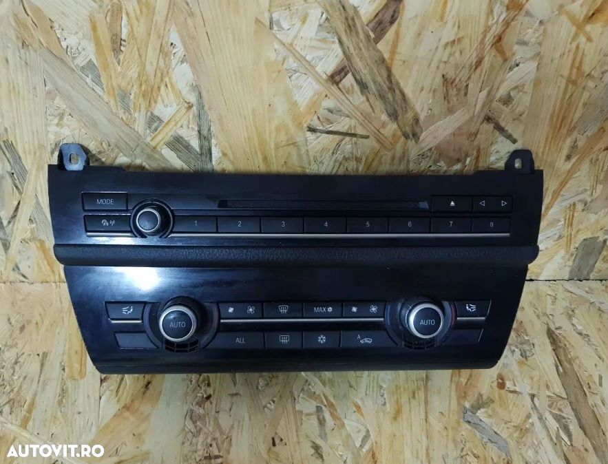 Panou Modul Climatronic Interfata Radio CD Navigatie Bmw F10 F11 - 3