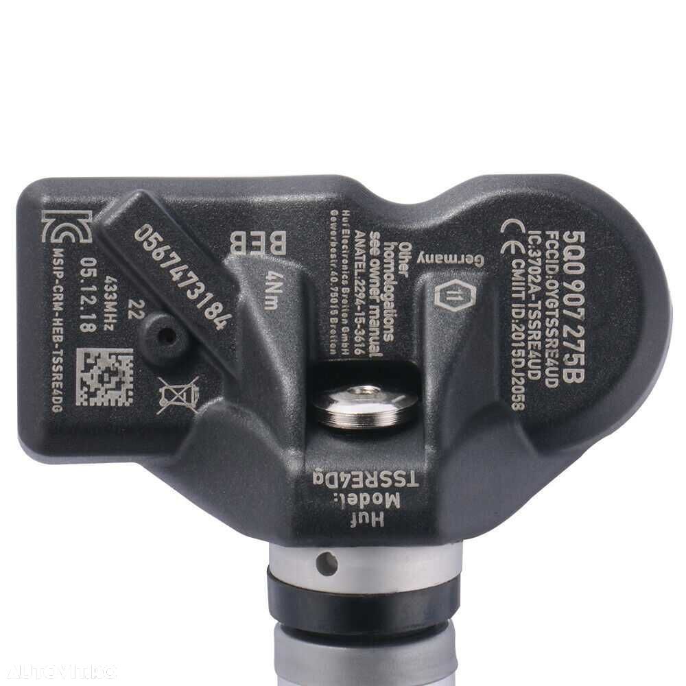 Senzori  Presiune Roti 5Q0907275B AUDI SEAT SKODA VW PORSCHE 433MHz NO - 4