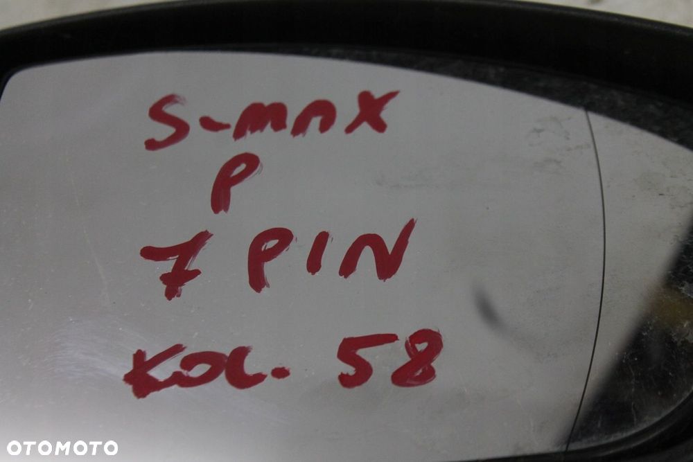 LUSTERKO PRAWE 7PIN S-MAX MK1 KOL. 58 06-10 UK - 2