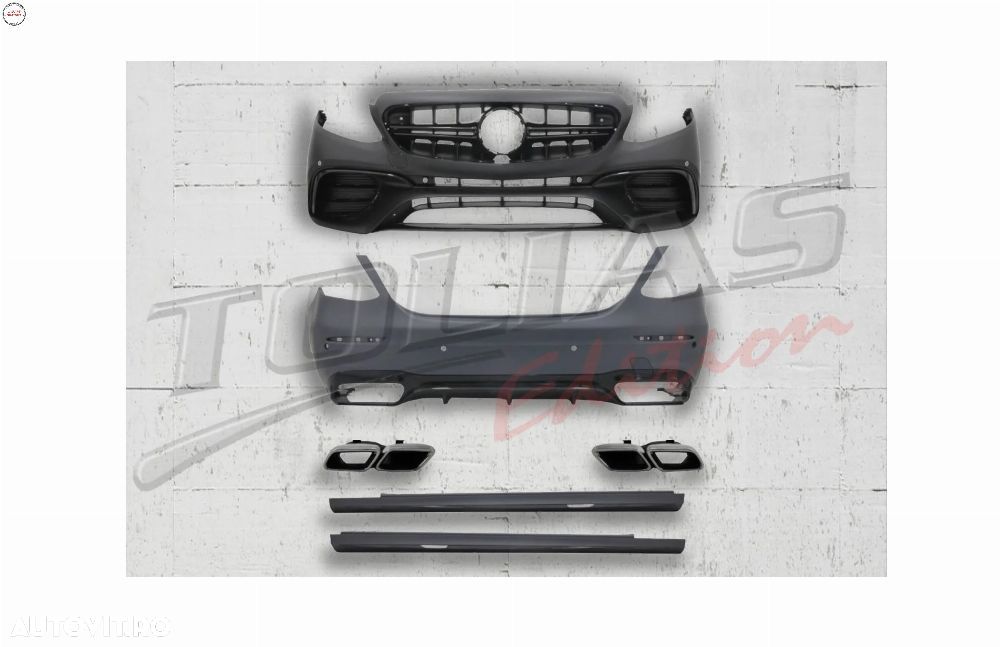 Body Kit Exterior Mercedes E-Class W213 (2016-2019) E63 Design- livrare gratuita - 1