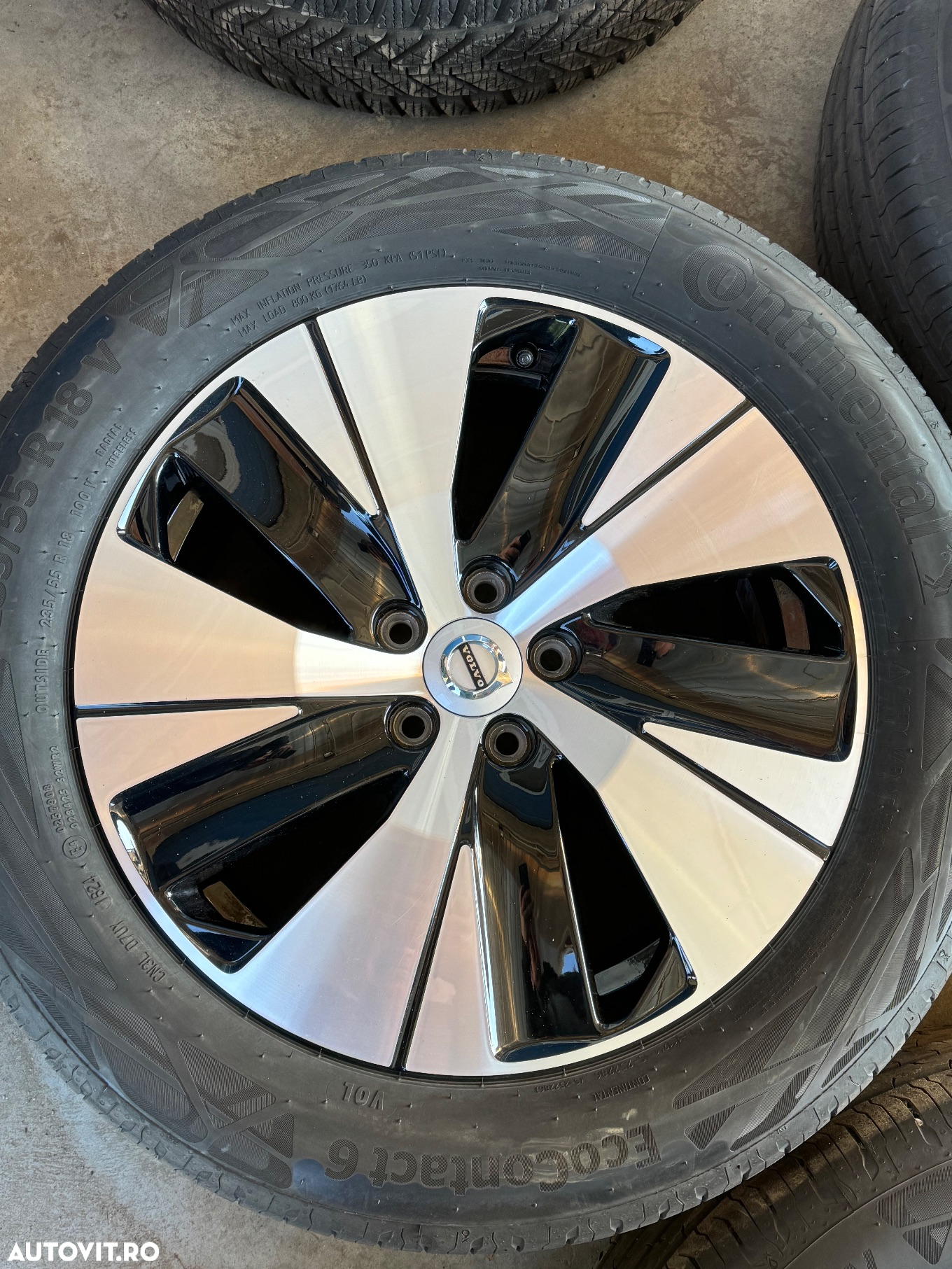 Vând jante originale Volvo Xc40-Xc60 pe 18” cu anvelope vară noi - 7