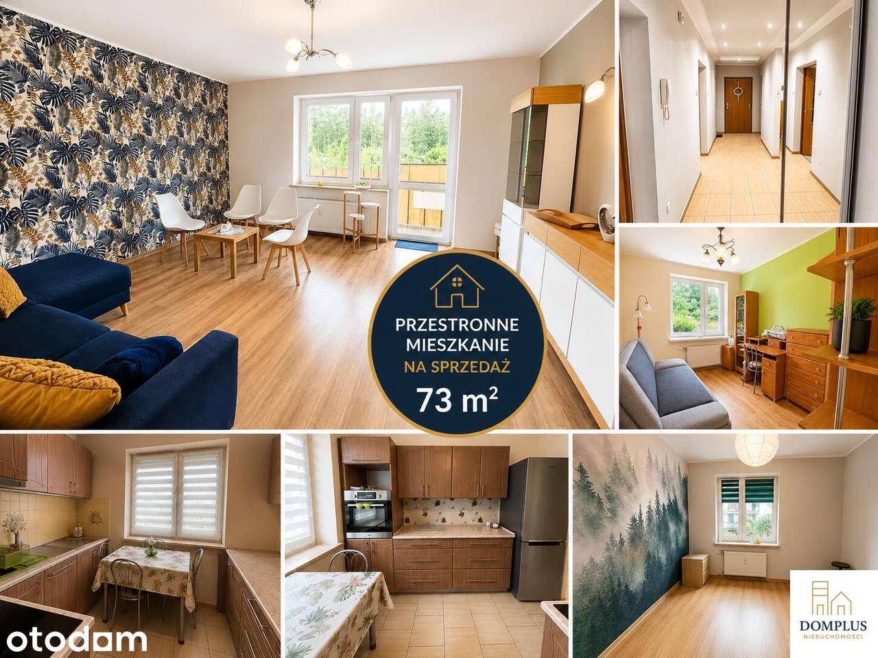 Komfortowe mieszkanie dla dużej rodziny | 72,38 m² | Parter | Osiedle