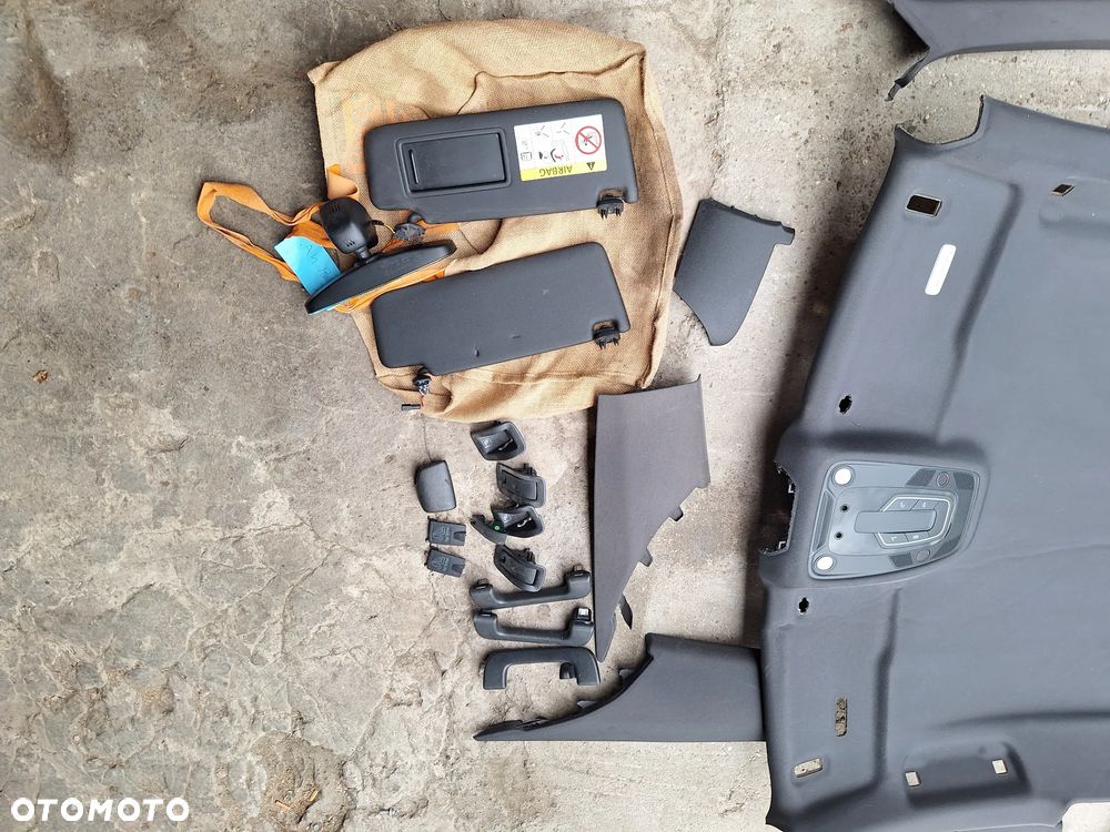 PODSUFITKA SUFIT CZARNY SLINE AUDI A4 B9 SEDAN - 6