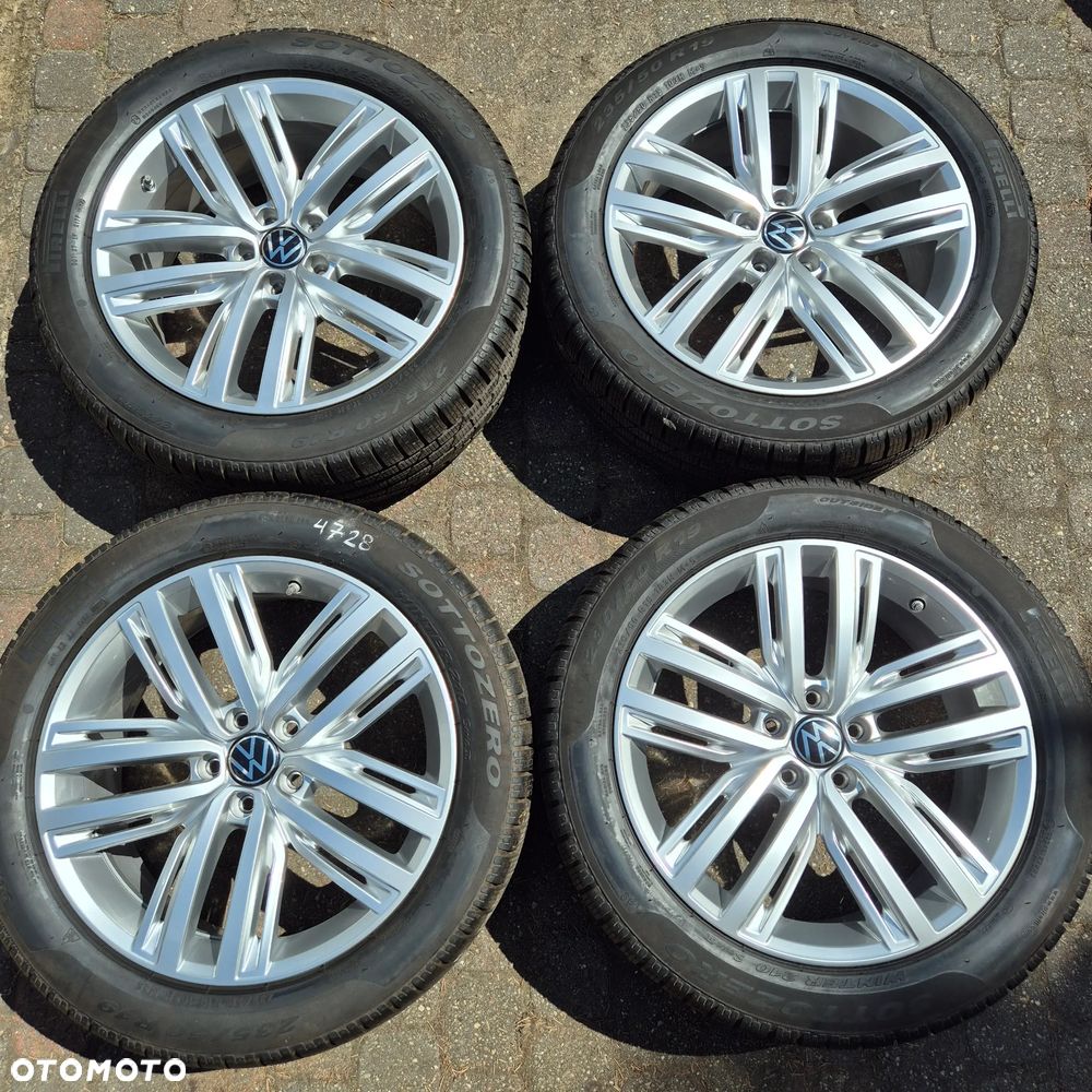 ZIMA NOWE KOŁA ORYGI. VW TIGUAN 2 R-LINE Q3 SKODA KODIAQ TARRACO 235/50 R19