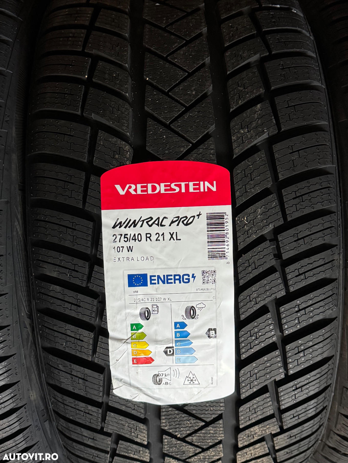 Vând set anvelope 275/40/21-315/35/21 vredestein de iarnă noi - 3