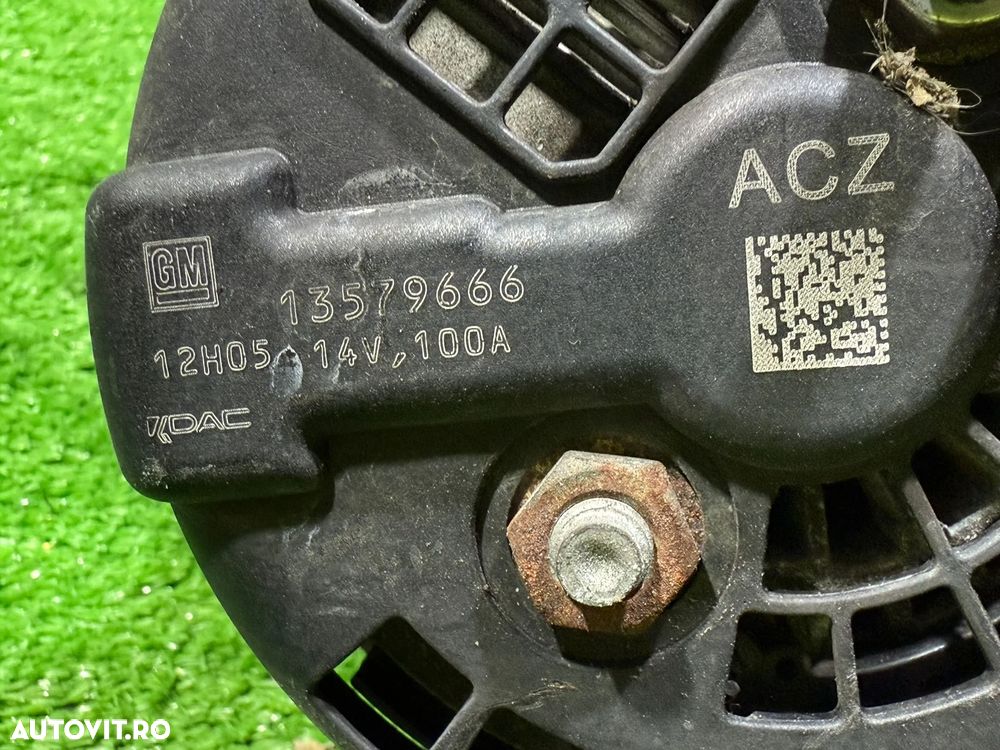 ALTERNATOR CHEVROLET CRUZE 1 1.6 BENZINA 2013 COD OEM 13579666 2009-2013 - 7