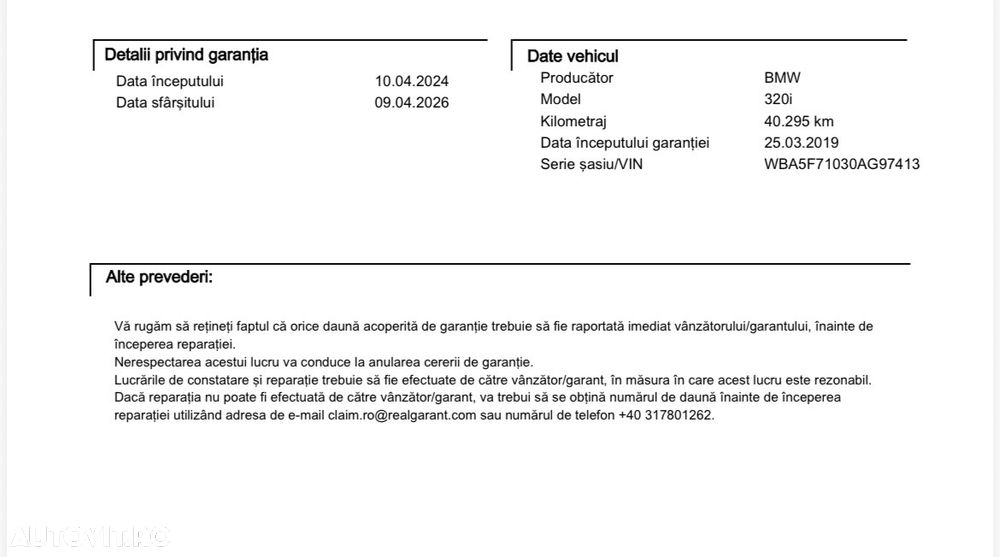 BMW Seria 3 320i AT - 7