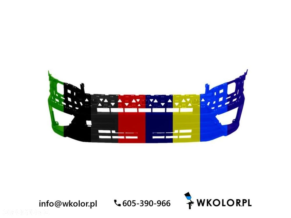 NOWY ZDERZAK MAN TGE 2017-2024 LAKIEROWANY W KOLOR - 1