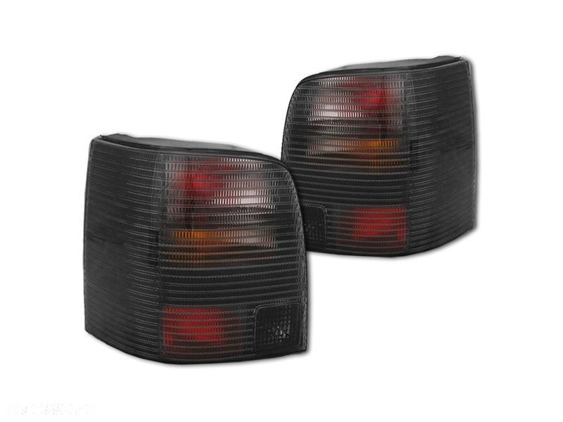 LAMPA TYL KPL TUNING BLACK CZARNE TRESERVW PASSAT B5 3B0 KOMBI 1996-2000 - 1