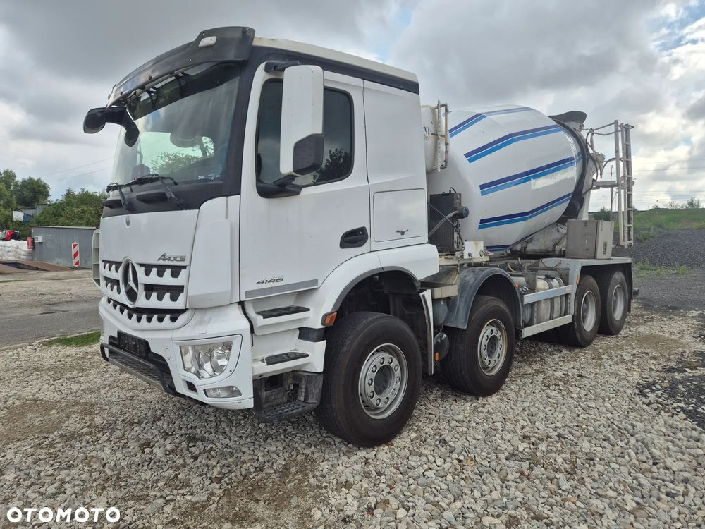 Mercedes-Benz Arocs 4146 8x4 betonomieszarka 10m3 Intermix, 2017rok - 1