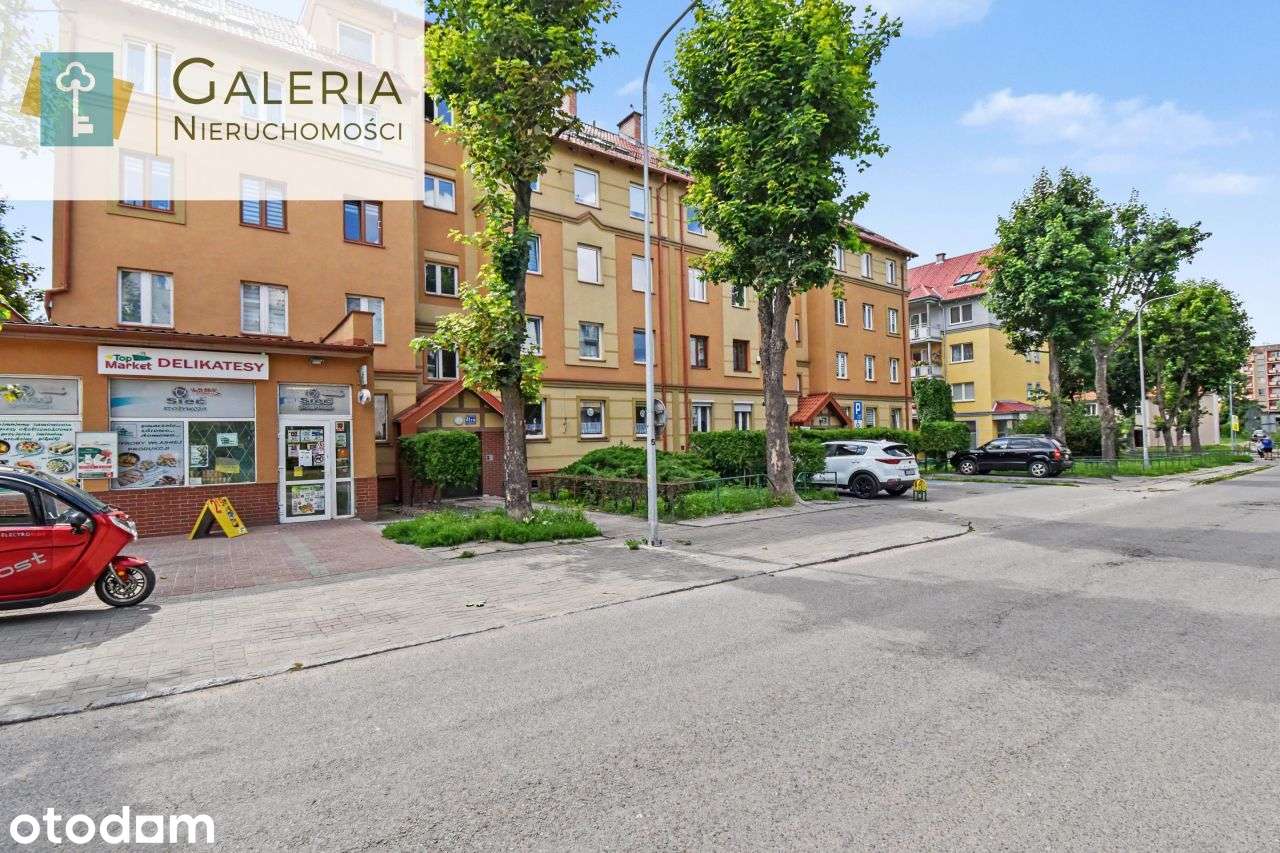 2 pokoje z balkonem w atrakcyjnej lokalizacji