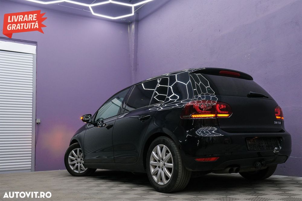 Stopuri Full LED VW Golf 6 VI (2008-2013) R20 Design Rosu Fumuriu cu Semnal Dinami- livrare gratuita - 16