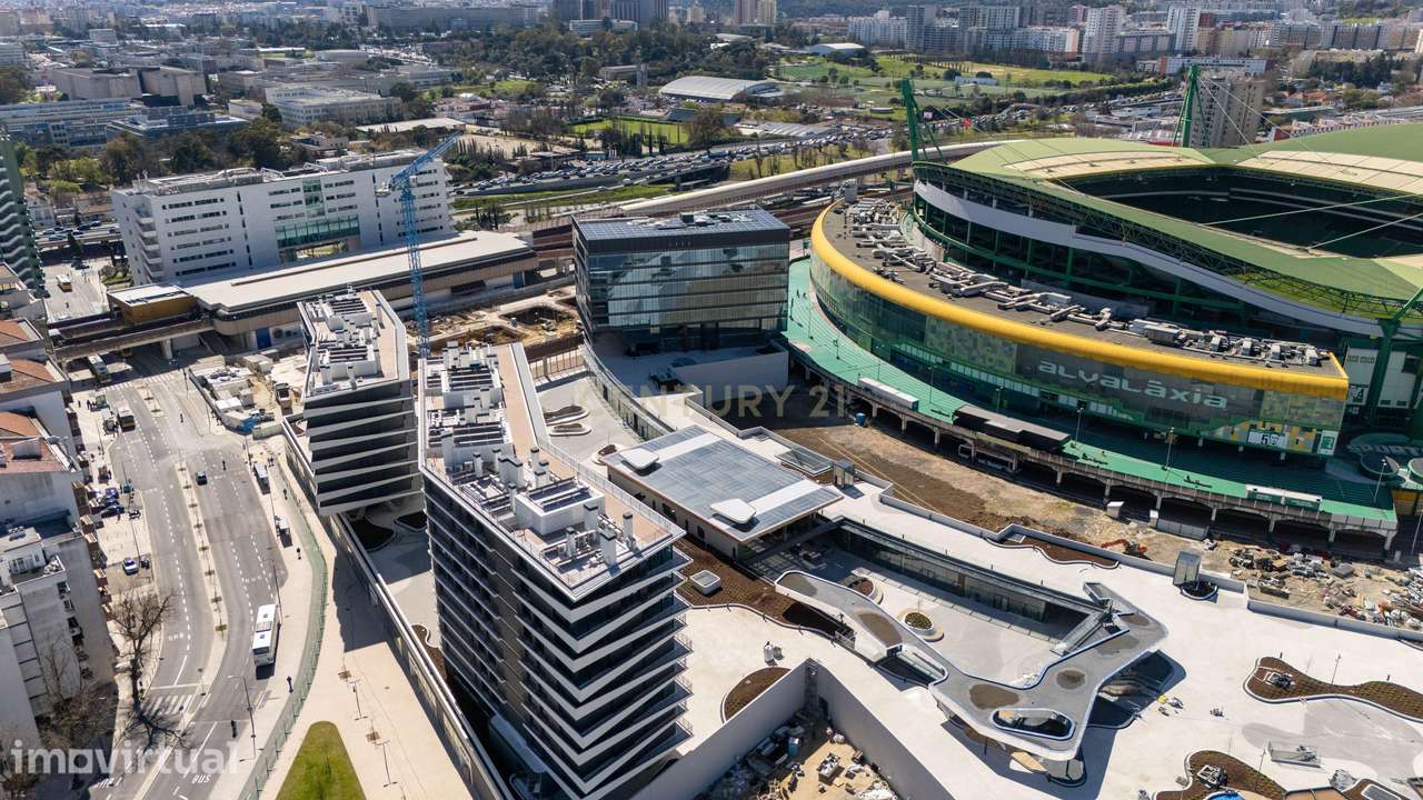 T2 Novo com terraço e 2 lugares de estacionamento - Campo Novo Residen - Grande imagem: 5/9