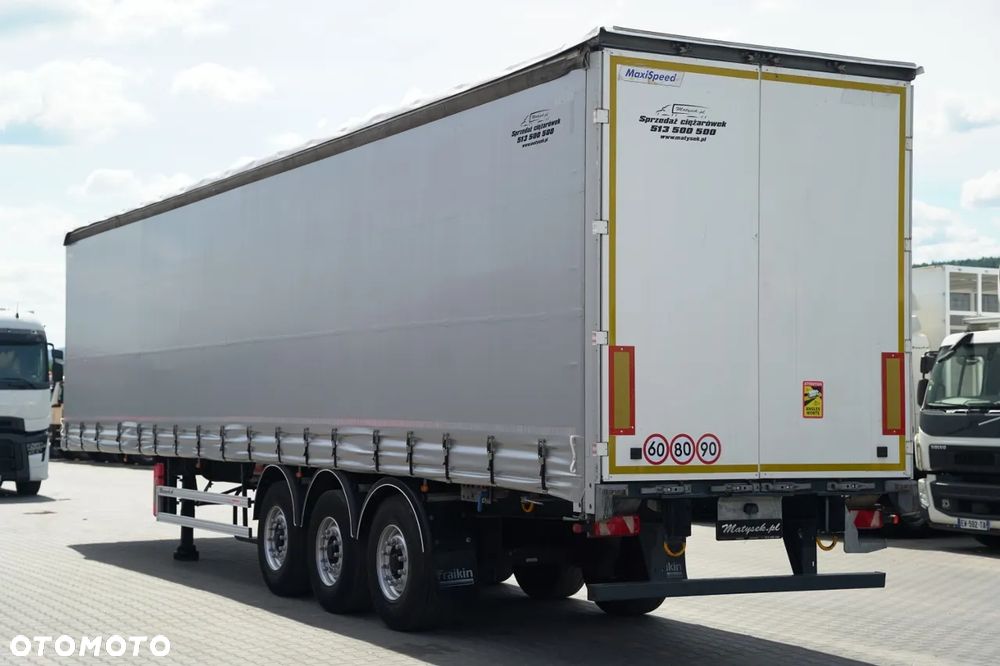 Fruehauf FIRANKA / STANDARD / WINDA /  MOCNA PODŁOGA SZYNA DESKA / OŚ PODNOSZONA - 4