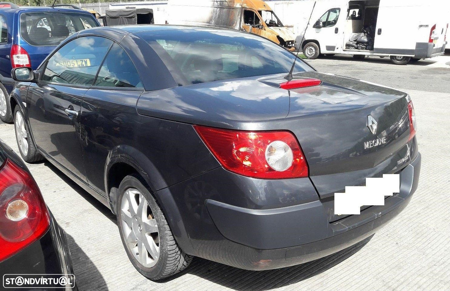 Renault Mégane Cabrio 1.9 DCI de 2007 disponível para peças BANCOS VENDIDOS ELEV... - 3
