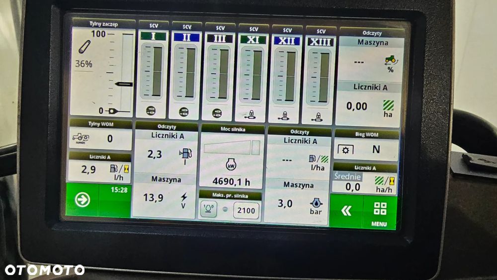 John Deere 6130 R  Konsola Tur 6125M  6115M i 3430 Premium - 12