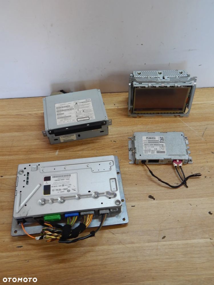Radio czytnik ekran monitor nawigacja moduł DAB wzmacniacz audio Jaguar XF x250 xj xe 07-15 Range Rover Vogue L405 Łuków części - 1