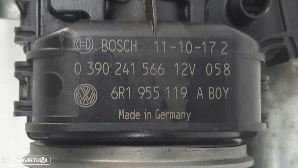 MOTOR LIMPA-VIDROS FRONTAL VOLKSWAGEN POLO (6R1) ADVANCE - 4
