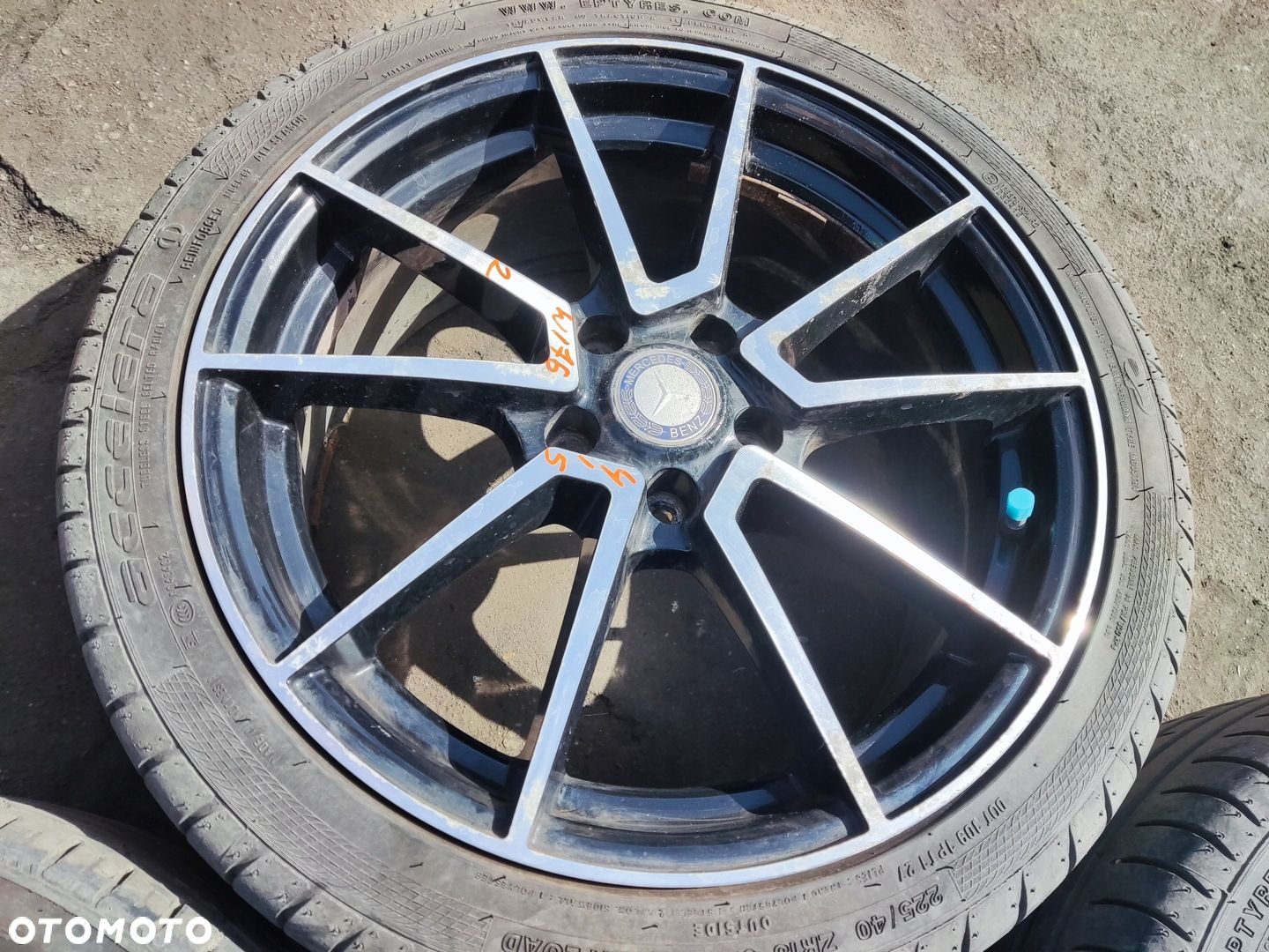 MERCEDES A KLASA W176 FELGI ALUMINIOWE 18 KOMPLET - 7