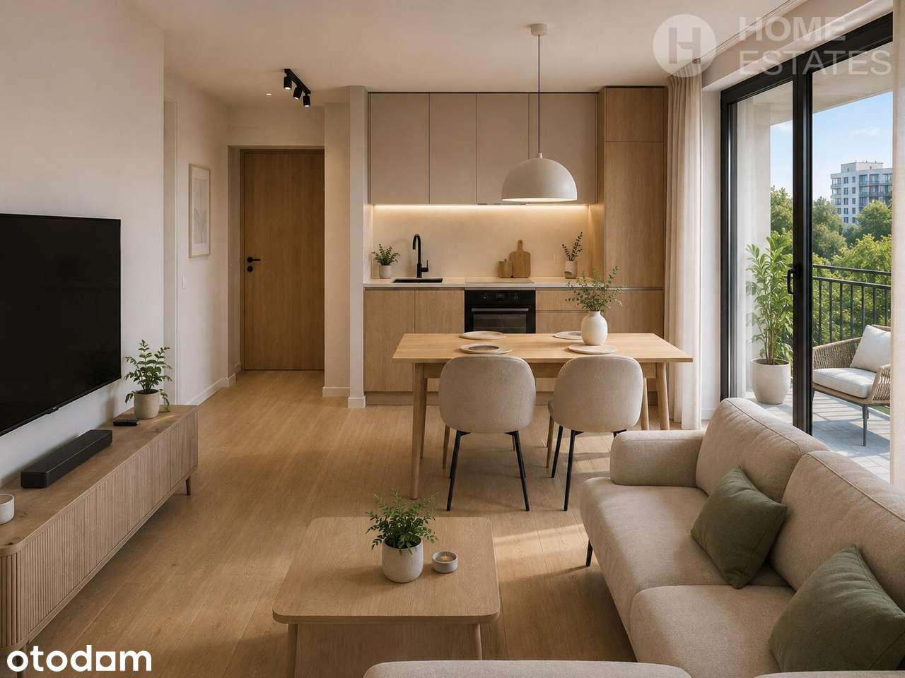 Promocja | 2 pokoje | Park | 0% prowizji | widok na zieleń