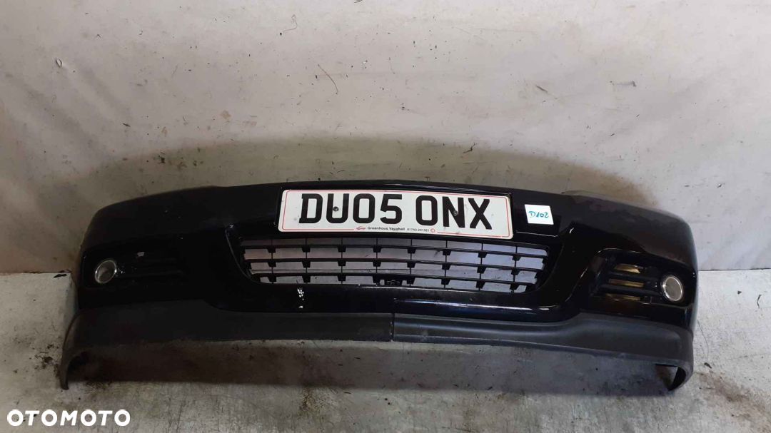 * ZDERZAK PRZÓD PRZEDNI OPEL VECTRA C GTS Z20 CZARNY HALOGENY - 1