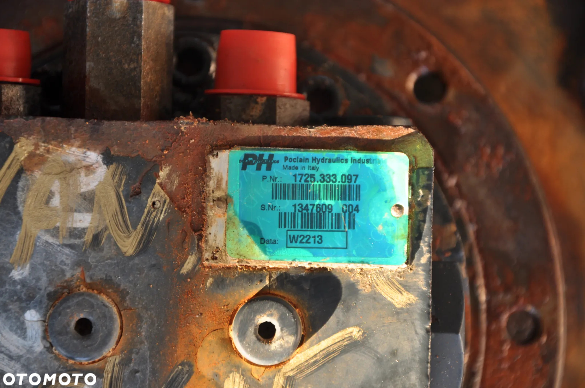 Silnik jazdy zwolnica hydromotor naped gasienic yanmar SV 15 - 4