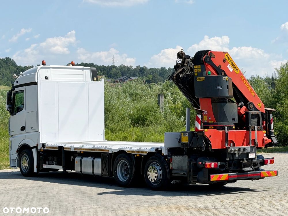 Mercedes-Benz ACTROS 2545 * SKRZYNIA 6,35 m + PALFINGER PK 53002 - SH E + PILOT - 6