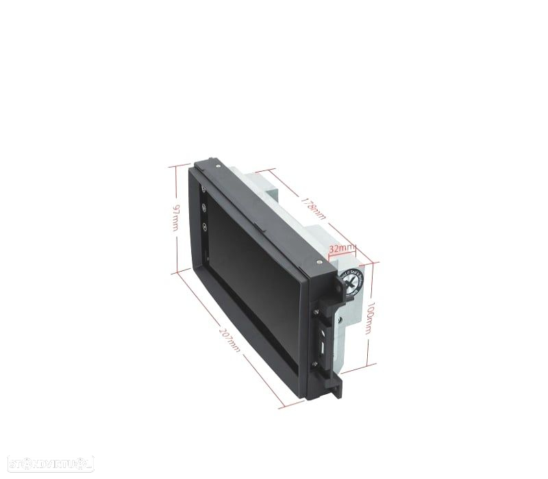 AUTO RADIO GPS ANDROID 13 PARA JEEP WRANGLER 07-12 GRAND CHEROKEE 08-11... USB GPS TACTIL HD 7" - 4