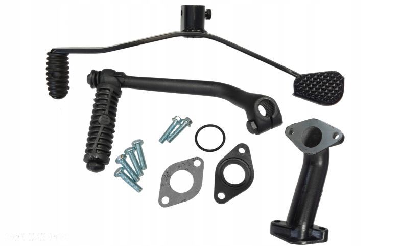 silnik bts poziomy 152fmh 152 fmh , 110cc 4t, 4-biegowy manual, czarny - 3