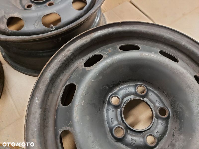 fabia i golf iv felgi stalowe 14 5x100 6j et38 - 5