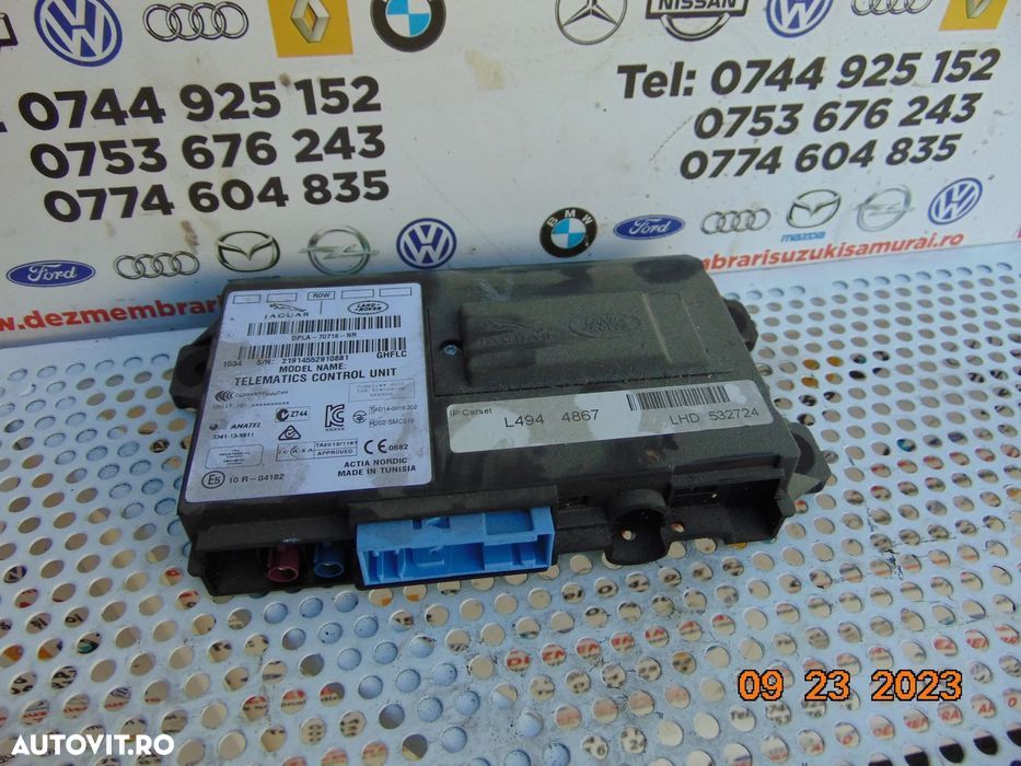 Modul bluetooth Range Rover Sport l494 an 2013-2022 evoque l550 l538 j - 1
