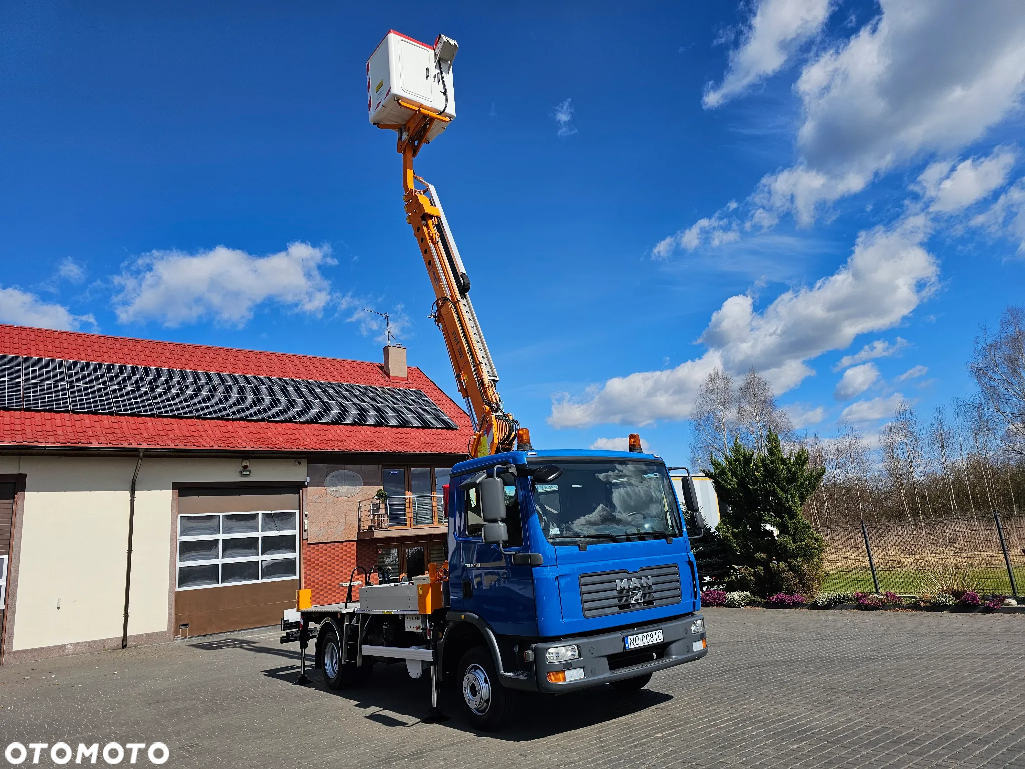 MAN TGL 8.180 ZWYŻKA PODNOŚNIK KOSZOWY 21m - 10