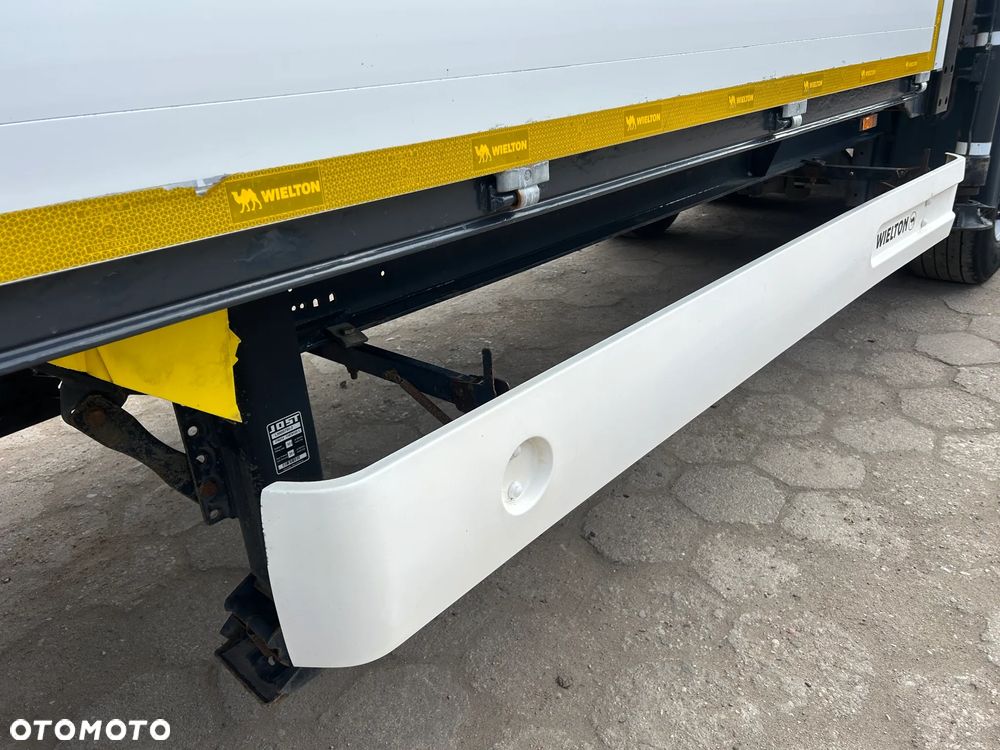 Wielton BURTOWA + HDS DŹWIG FASSI F215AS / BURTA 80 CM WYSOKIE / OŚ PODNOSZONA / OSIE SAF / PODPORY HYDRAULICZNE / IDEALNA DO BUDOWLANKI !! - 8