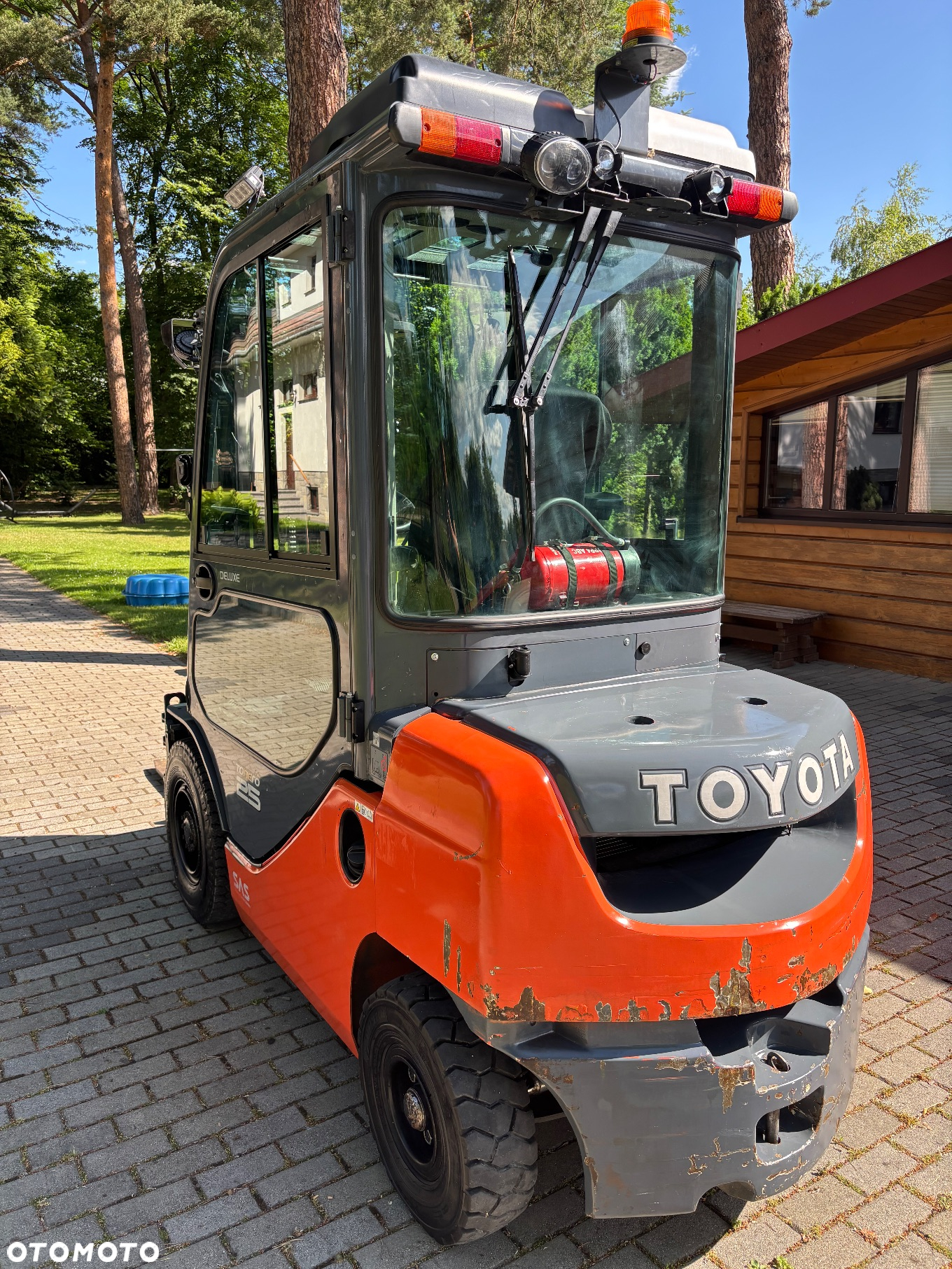 Toyota 8fdf25 8fd25 2,5t klima przesuw pozycjoner - 3