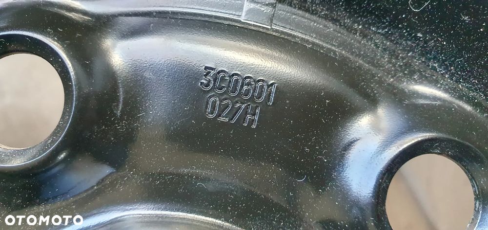 Felga stalowa zapas VW 5x112 16" ET42 6,5J VW Passat B6 3C0601027H - 16