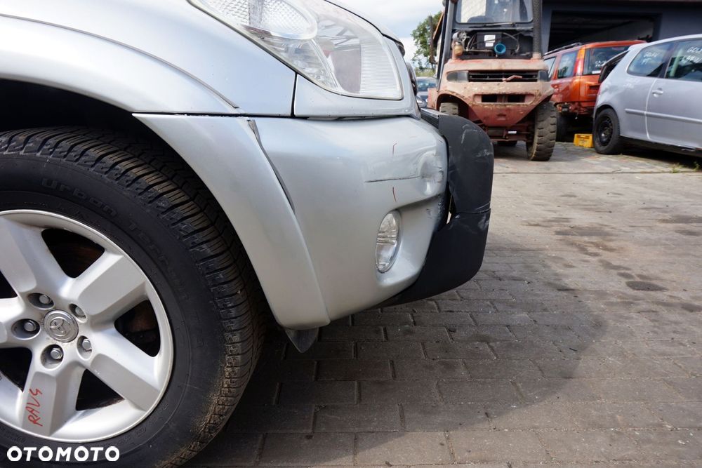 MASKA ZDERZAK BŁOTNIKI LAMPY RAV4 II LIFT 1D4  TOYOTA 2003-2005 SREBRNY PRZÓD KOMPLETNY - 11