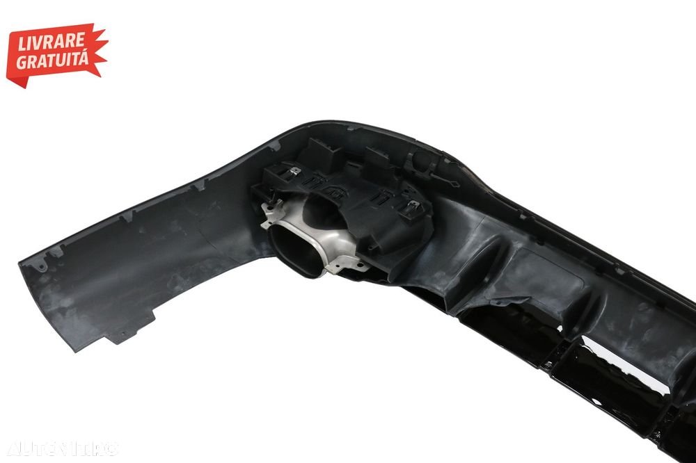 Difuzor Bara Spate cu Ornamente Evacuare Mercedes CLA X118 Shooting Brake C118 Cou- livrare gratuita - 7