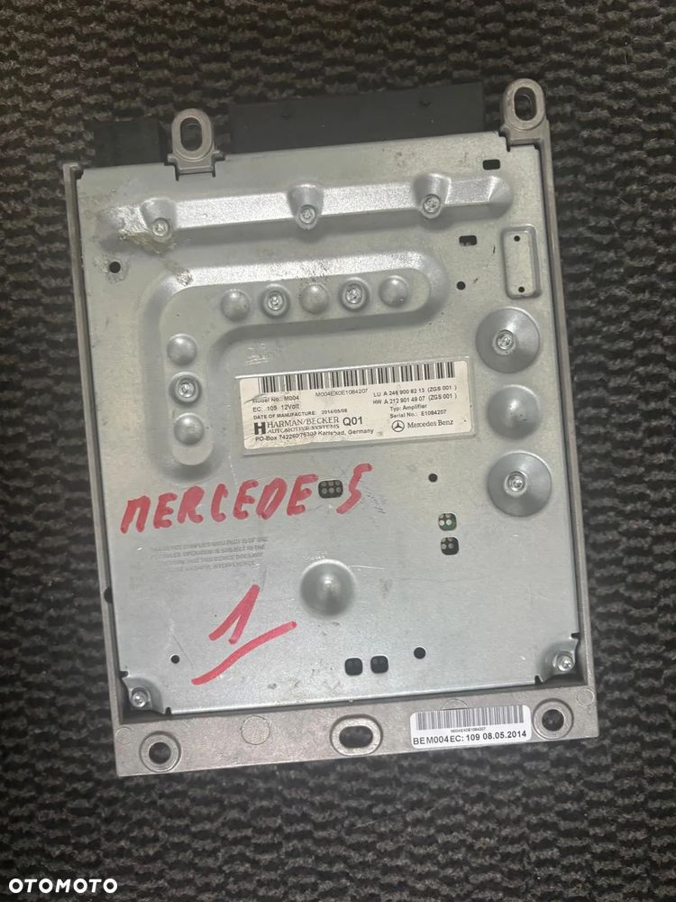 Mercedes W211 wzmacniacz audio A 212 901 49 07 - 1