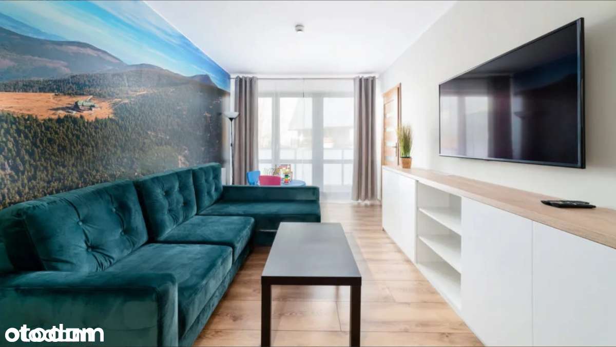 Stylowy apartament 2-pokojowy z balkonem Karpacz - Pełny obrazek: 2/6